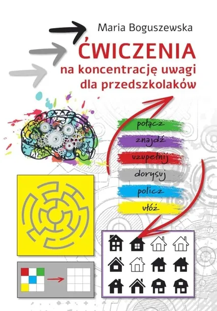 SBM Zeszyt ćwiczeń na koncentrację uwagi dla przedszkolaków