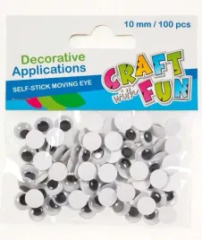 craft-with-fun-ruchome-oczy-10-mm-100-szt-dekoracyjne-samoprzylepne