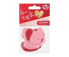 godan-naklejki-samoprzylepne-love-is-in-the-air-serduszka-3d-12szt