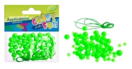 craft-with-fun-zestaw-zielonych-koralikow-do-nawlekania-80-el