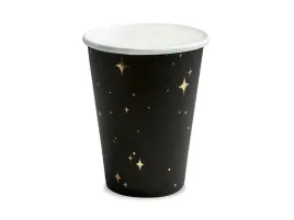 partydeco-czarny-kubek-papierowy-260-ml-6-szt-ze-zlotym-wzorem