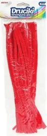 brewis-druciki-kreatywne-czerwone-30-cm-40-szt