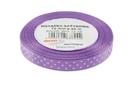 brewis-wstazka-satynowa-w-kropki-fioletowa-12-mm-x-22-m