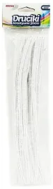 brewis-druciki-kreatywne-30-cm-40-szt-biale-do-dekoracji