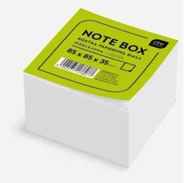 interdruk-kostka-papierowa-858535-mm-biala-nieklejona