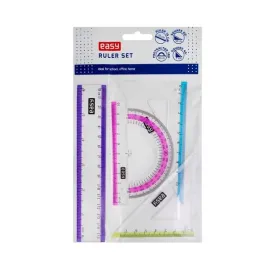 zestaw-kreslarski-easy-stationery-4-elementy-linijka-15-cm-ekierki-katom