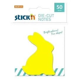 stickn-notes-samoprzylepny-krolik-70x70-mm-50-kartek-zolty
