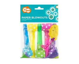 godan-zestaw-5-trabek-papierowych-w-groszki-z-plastikowym-ustnikiem
