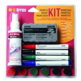 zestaw-do-tablic-magnetyczny-bi-office-spray-gabka-4-markery-oraz-magnesy