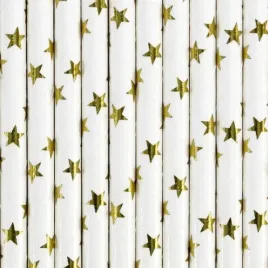 partydeco-slomki-papierowe-biale-ze-zlotymi-gwiazdkami-195-cm-10-szt