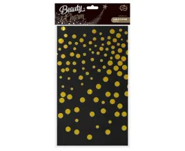 obrus-foliowy-godan-zlote-groszki-czarny-137x183-cm