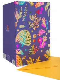 karnet-okolicznosciowy-fresh-b6-121x177-mm-zlocony-fioletowy-z-koperta