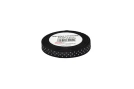 brewis-wstazka-satynowa-w-kropki-12-mm-x-22-mczarna