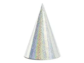 partydeco-czapeczki-imprezowe-holograficzne-srebrne-16-cm-6-szt