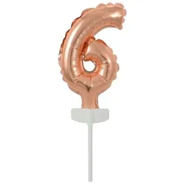 amscan-balon-foliowy-mini-cyfra-6-rozowe-zloto-7x12-cm