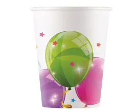 kubeczki-papierowe-procos-sparkling-balloons-200-ml-8-szt