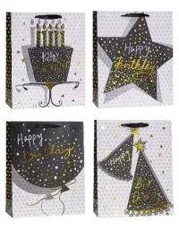 torebka-ozdobna-z-brokatem-rozette-18x23x8-cm-mix-kolorow