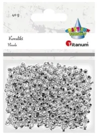 titanum-plastikowe-koraliki-do-nawlekania-40g-srebrne