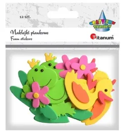titanum-naklejki-piankowe-3d-kaczki-zaby-kwiaty-12-szt