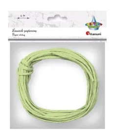 titanum-sznurek-papierowy-35-mm-x-5-m-jasnozielony