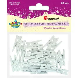 titanum-klamerki-drewniane-biale-25-szt-25-mm-blister