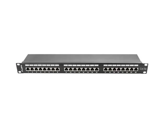 patch-panel-lanberg-pps5-1024-b-1u-kat-5e-24xrj-45-glebokosc-produktu-0-cm