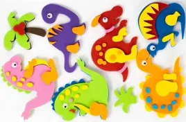 fandy-naklejki-piankowe-3d-dinozaury-8-szt-mix-3-cm-2-mm