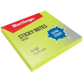 berlingo-bloczek-samoprzylepny-ultra-lepki-75x75-mm-neon-zielony-80-kartek