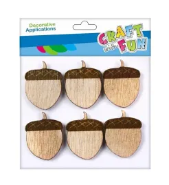 craft-with-fun-drewniane-zoledzie-samoprzylepne-6-szt-do-zdobien