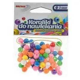 brewis-koraliki-do-nawlekania-8-mm-mix-sznurek-16-g