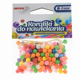 brewis-koraliki-do-nawlekania-6-mm-mix-sznurek-16-g-blister