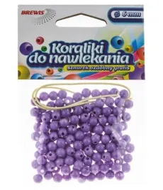 brewis-koraliki-do-nawlekania-6-mm-fioletowe-sznurek-16-g