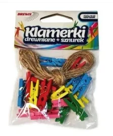 brewis-klamerki-kolorowe-20-szt-z-sznurkiem-18-m-25x3-mm
