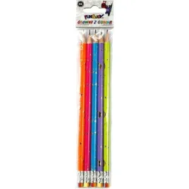 titanum-olowki-hb-5-szt-z-gumka-pastelowe-zloty-nadruk-blister