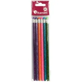 titanum-olowki-brokatowe-hb-z-gumka-6-szt-drewniane-blister