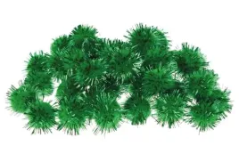 brewis-pompony-metaliczne-20-mm-zielone-40-szt