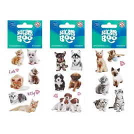 sticker-boo-naklejki-z-psami-i-kotami-mix-wzorow-blister
