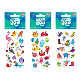 sticker-boo-naklejki-ptaszki-mix-wzorow-blister-67181-mm
