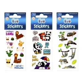 sticker-boo-naklejki-mix-panda-leniwiec-lama-1-szt