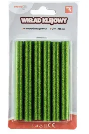 brewis-brokatowy-wklad-klejowy-zielony-11-mm-x-10-cm-6-szt