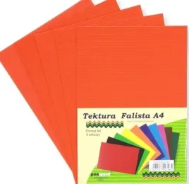 penword-tektura-falista-a4-pomaranczowa-5-szt