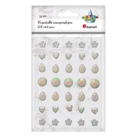 titanum-krysztalki-samoprzylepne-perlowe-mix-35-szt-kwiaty-serca