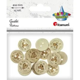 titanum-guziki-drewniane-serce-20-mm-2-otwory-handmade-15-szt