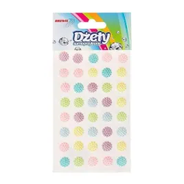 brewis-dzety-samoprzylepne-kola-40-szt-mix-pastelowy-blister
