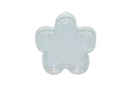 brewis-kwiatek-akrylowy-9-cm-transparentny-opak-5-szt