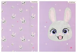 starpak-teczka-a4-z-gumka-rabbit-laminowana-dekor-kroliczki