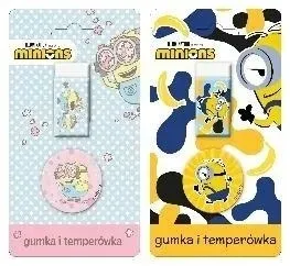 beniamin-zestaw-minionki-gumka-i-temperowka-w-blisterze