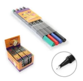 penword-cienkopisy-trojkatne-4-kolory-zestaw-cienkopisow-blister