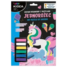 derform-kidea-zestaw-rysunkowy-suche-pastele-6-arkuszy-jednorozec