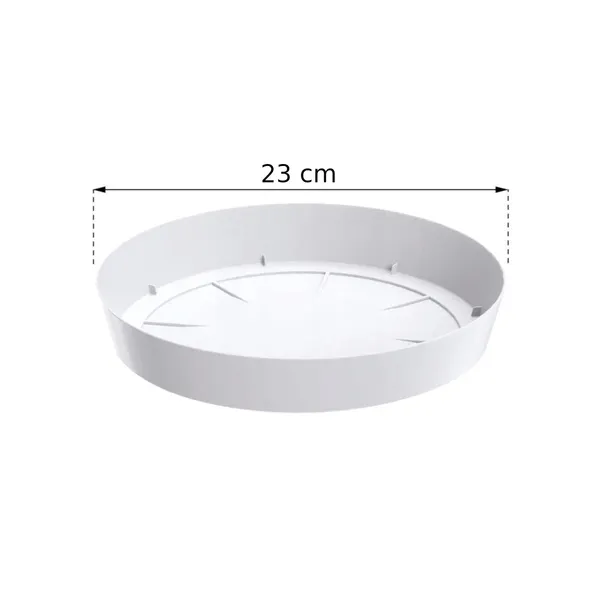 podstawka-prosperplast-lofly-23-cm-biala-waga-z-opakowaniem-0-08-kg
